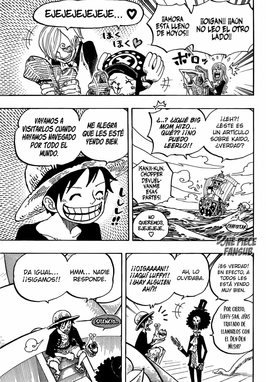 One Piece Capítulo 910 - Página 5 en español