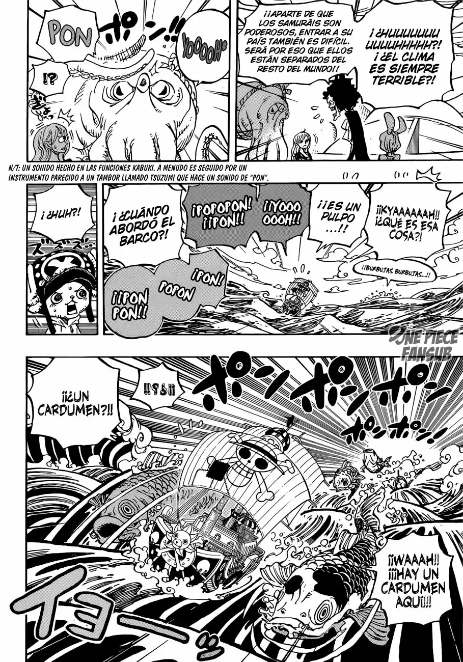 One Piece Capítulo 910 - Página 7 en español