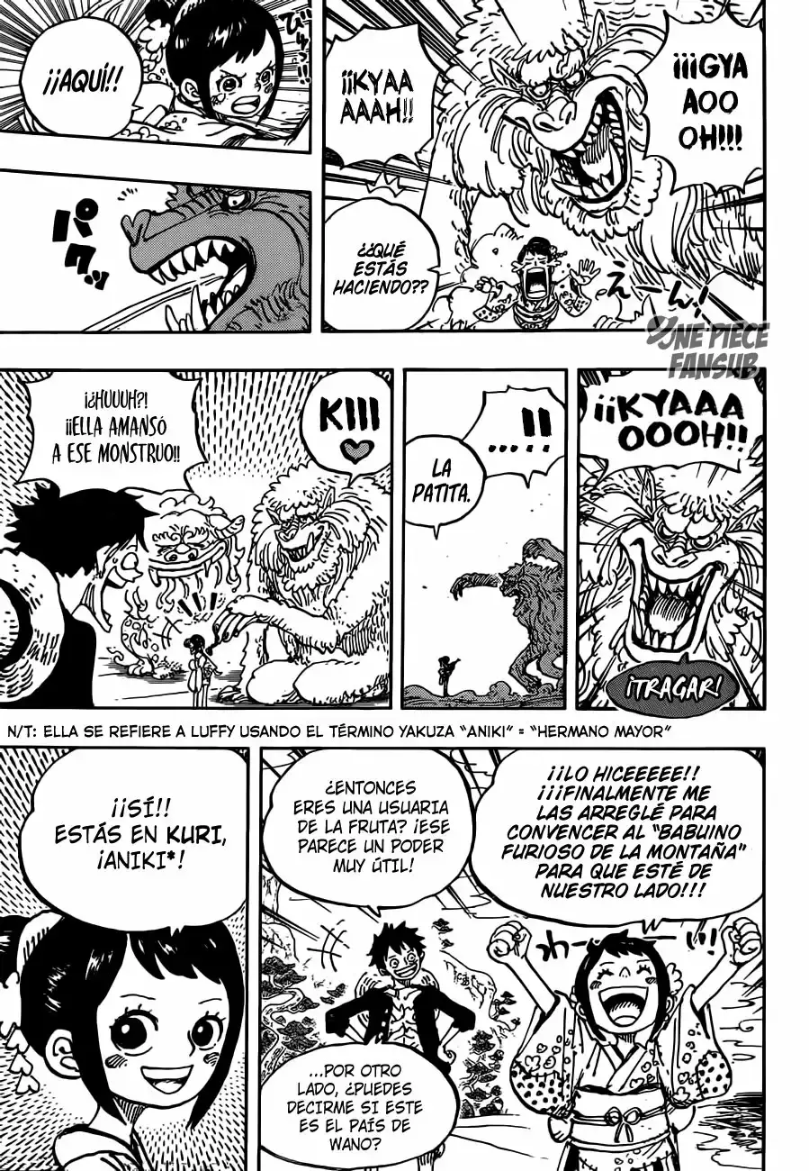 One Piece Capítulo 911 - Página 11 en español