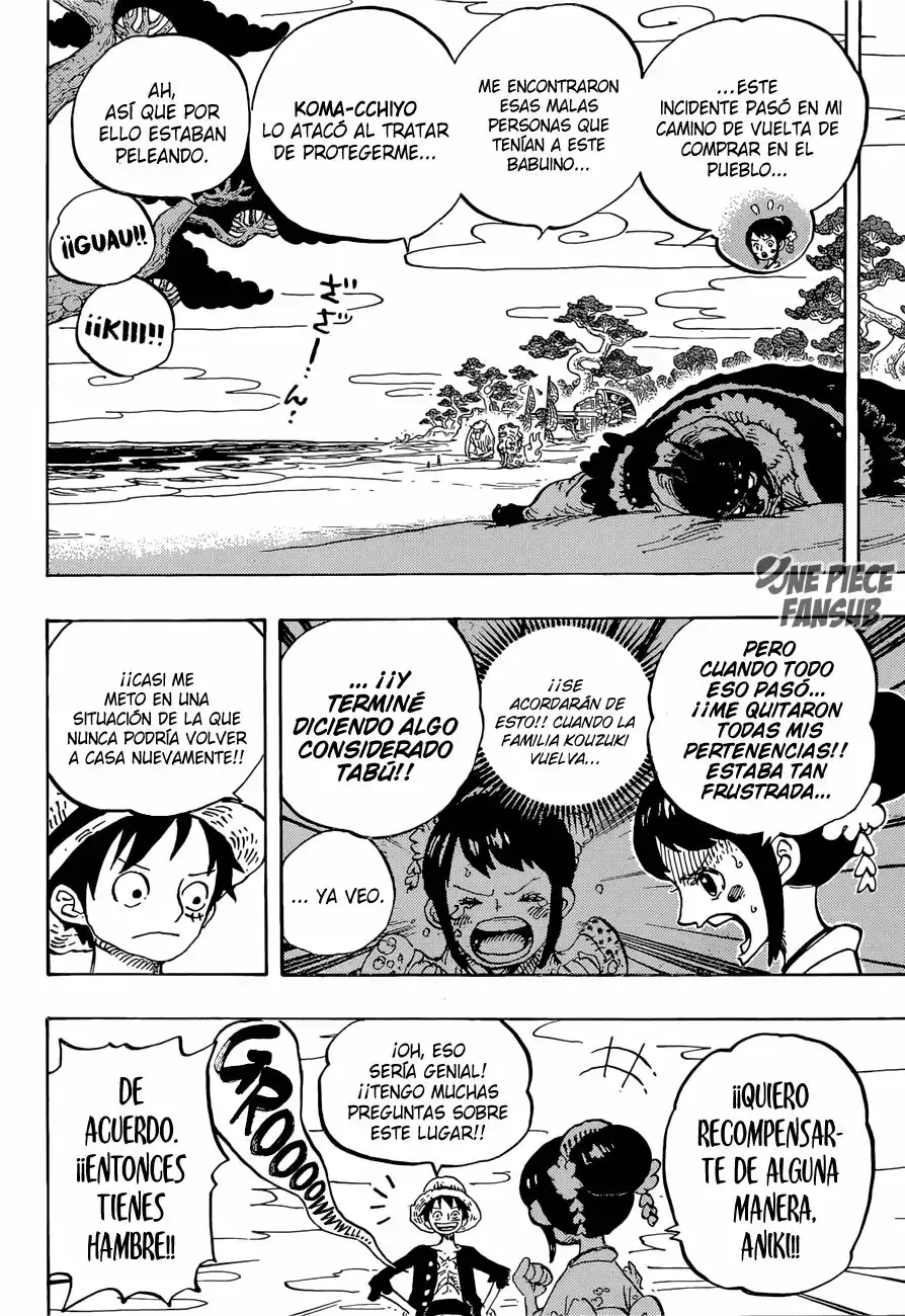 One Piece Capítulo 911 - Página 12 en español