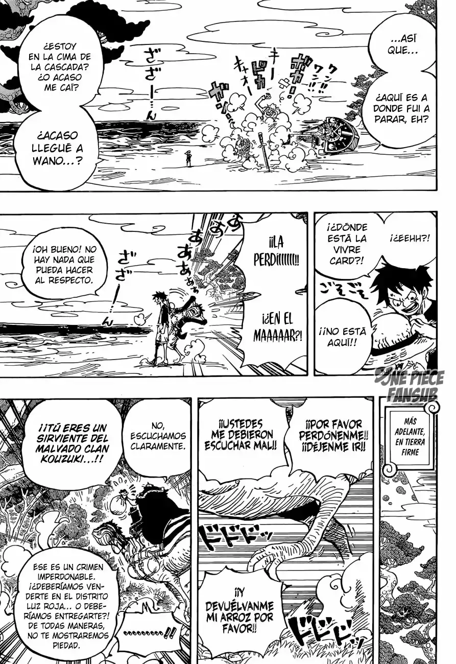 One Piece Capítulo 911 - Página 5 en español