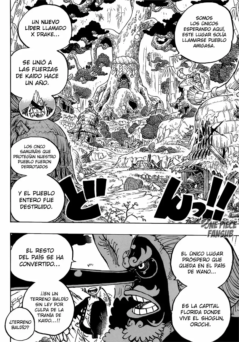 One Piece Capítulo 912 - Página 6 en español