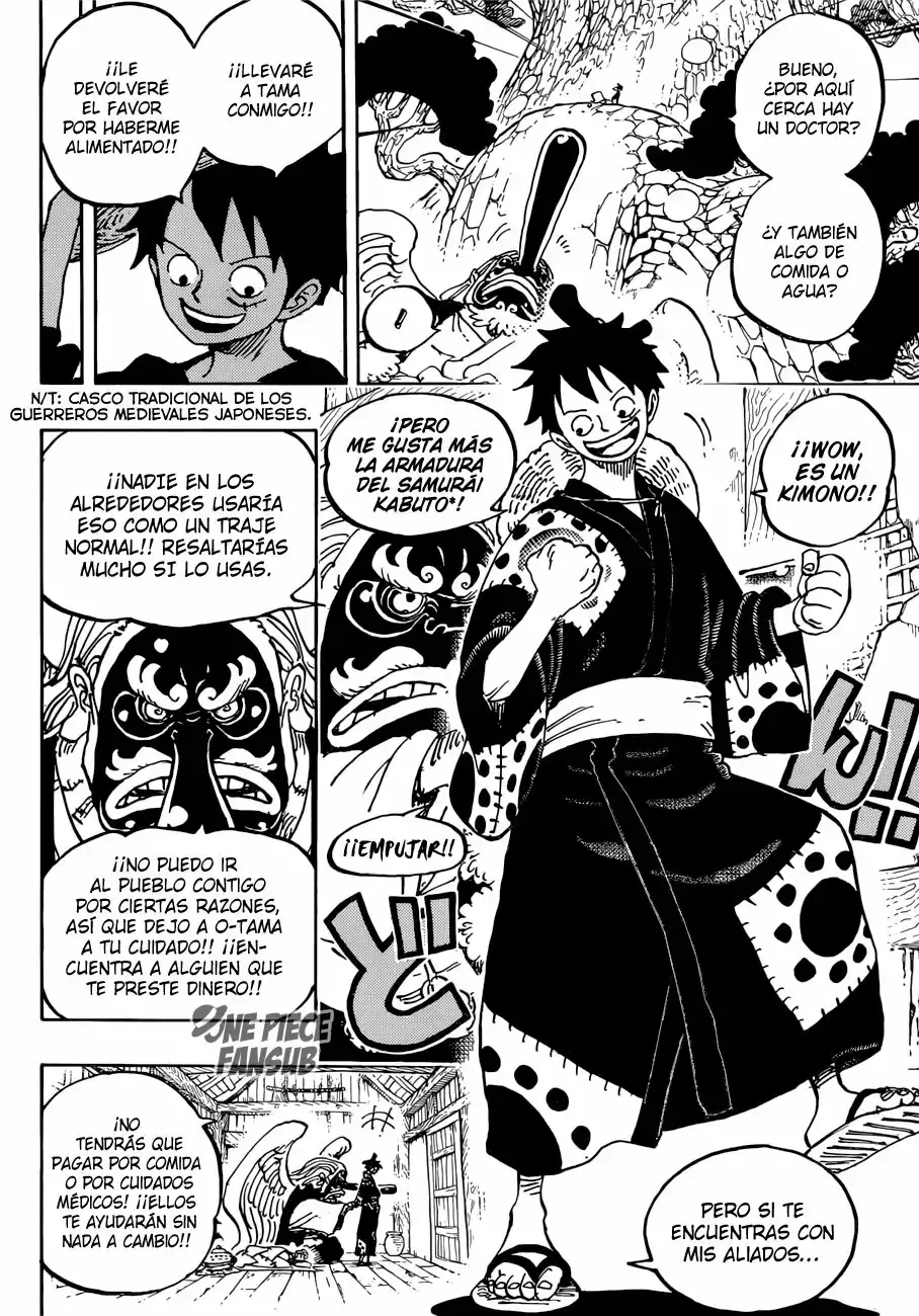 One Piece Capítulo 912 - Página 8 en español