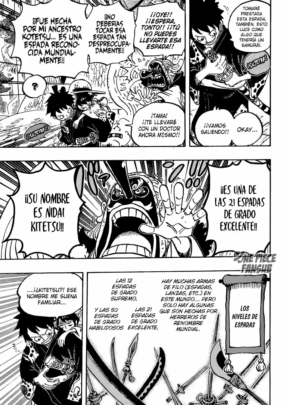 One Piece Capítulo 912 - Página 9 en español