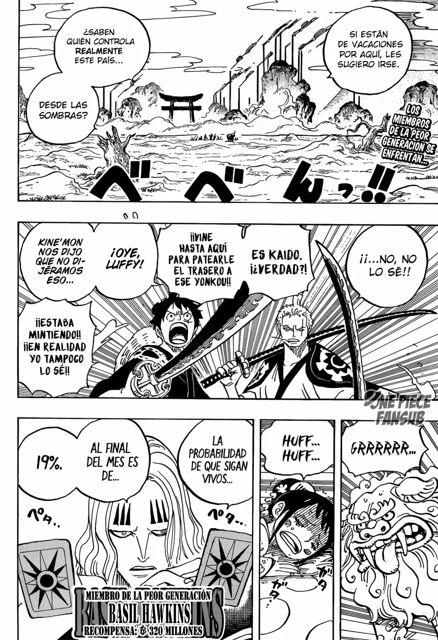 One Piece Capítulo 913 - Página 3 en español