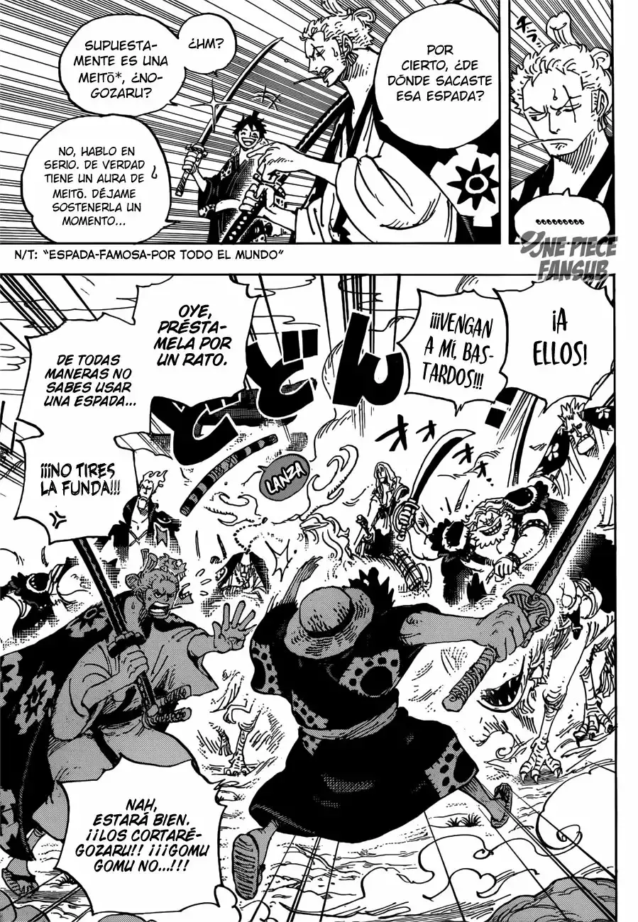 One Piece Capítulo 913 - Página 4 en español