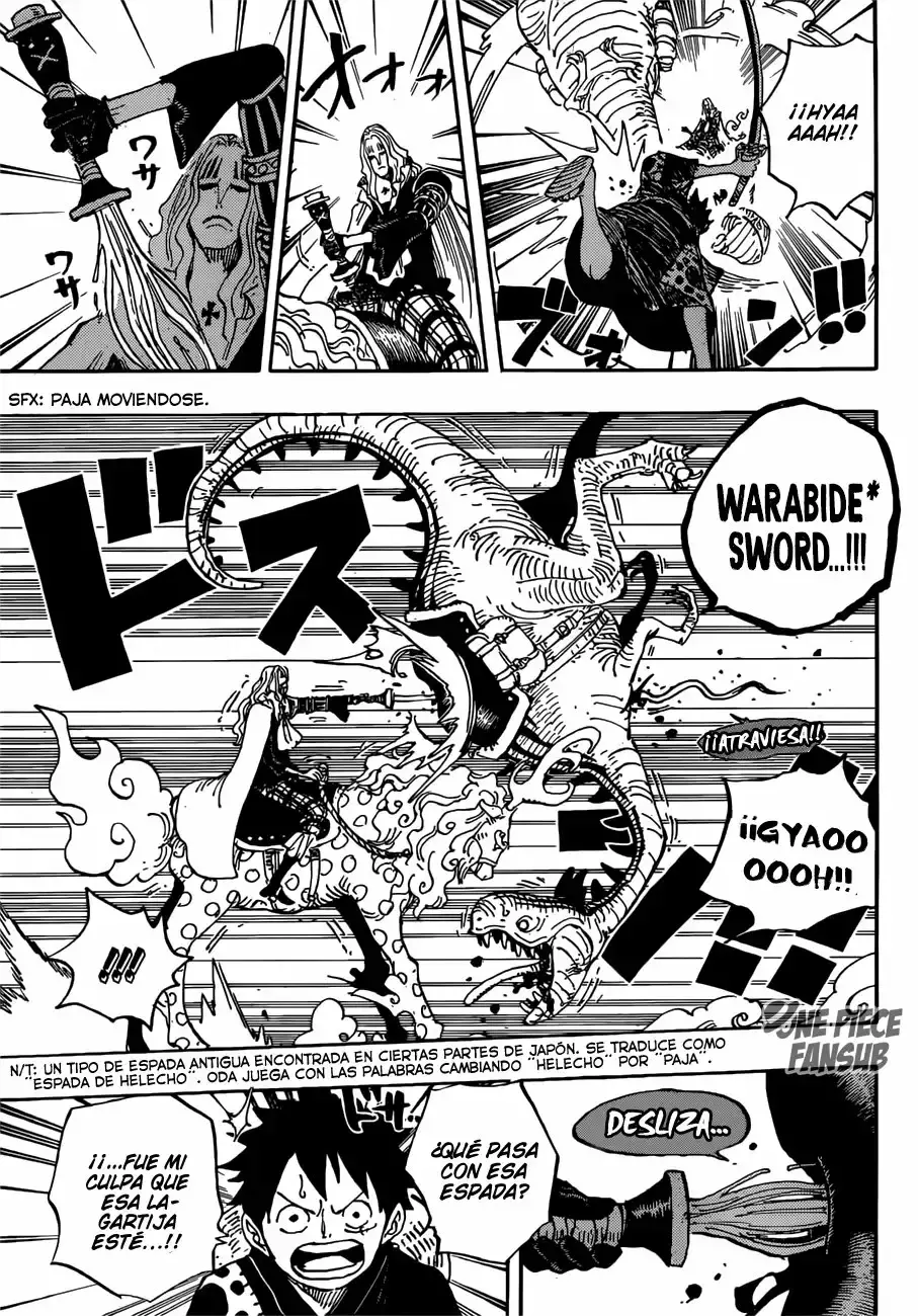 One Piece Capítulo 913 - Página 6 en español