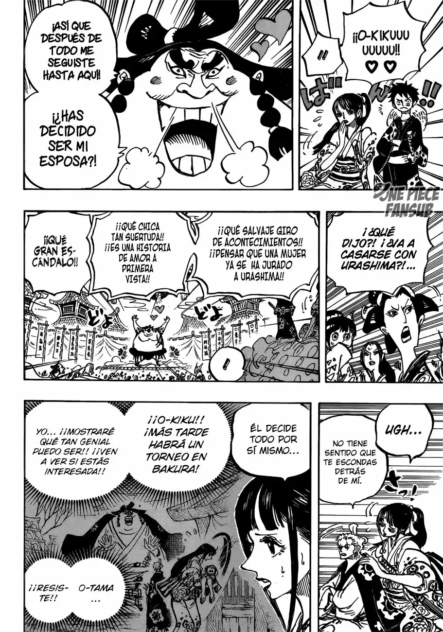 One Piece Capítulo 915 - Página 14 en español