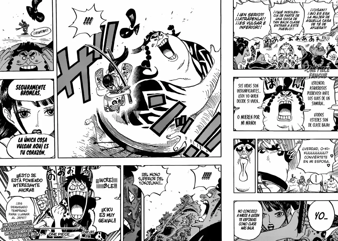 One Piece Capítulo 915 - Página 16 en español