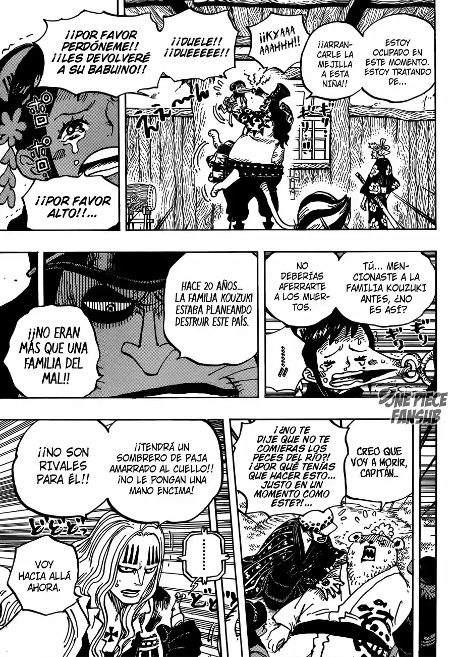 One Piece Capítulo 916 - Página 11 en español