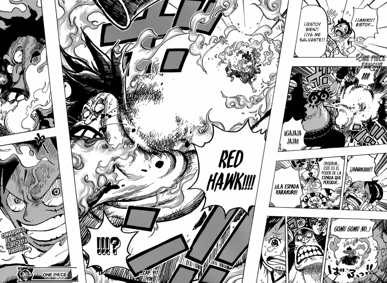 One Piece Capítulo 917 - Página 17 en español