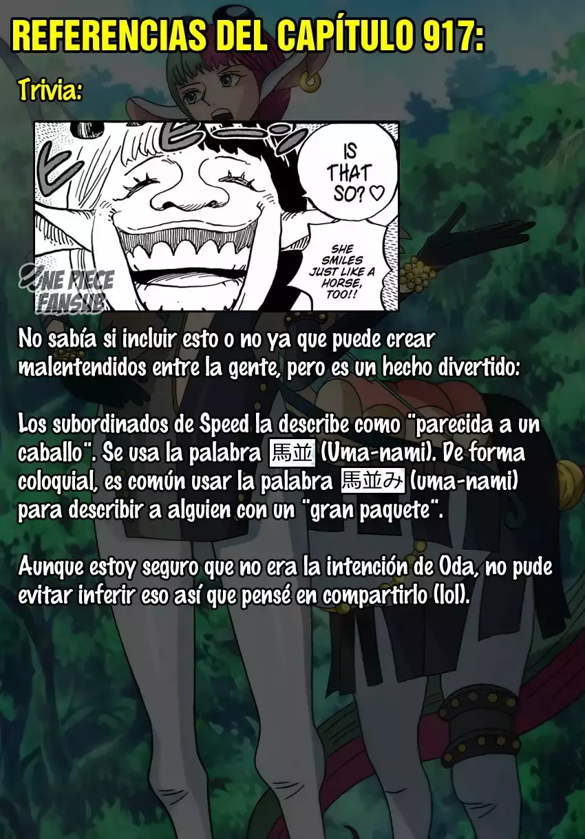 One Piece Capítulo 917 - Página 20 en español