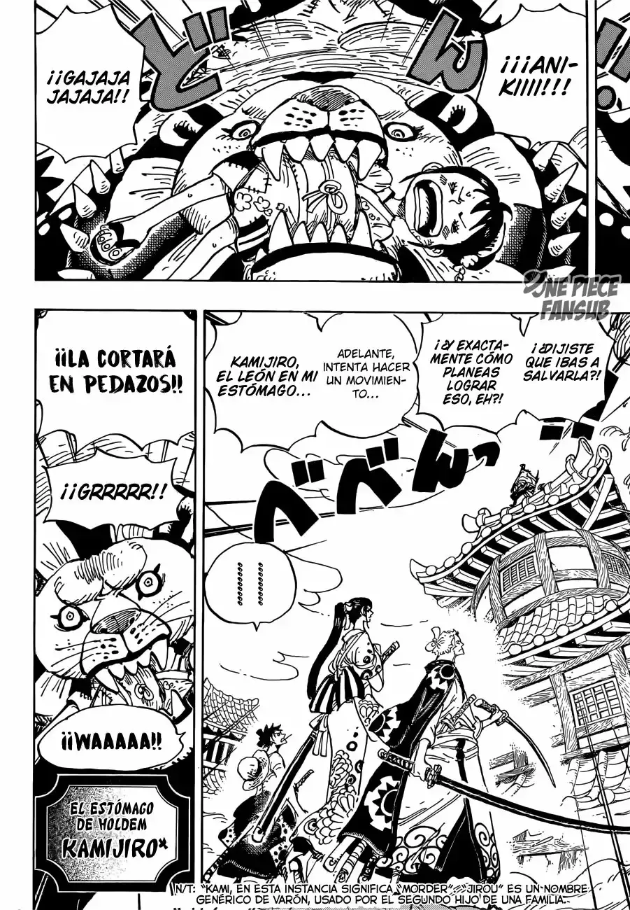 One Piece Capítulo 917 - Página 7 en español