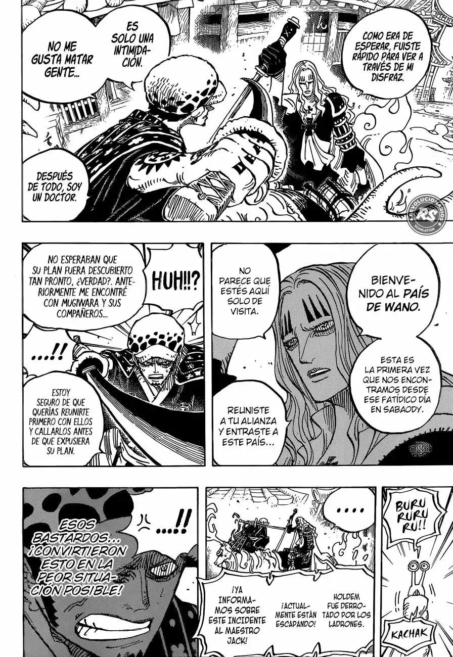 One Piece Capítulo 918 - Página 11 en español