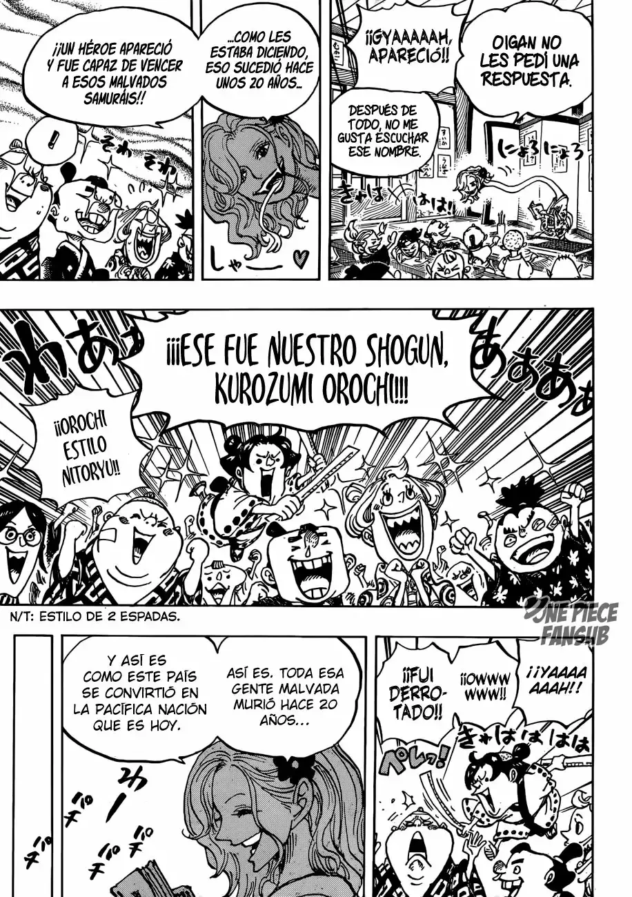 One Piece Capítulo 919 - Página 7 en español
