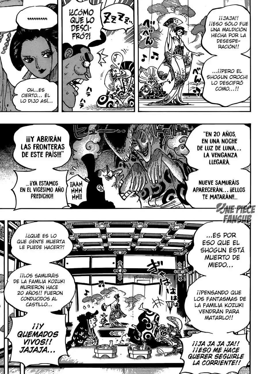 One Piece Capítulo 919 - Página 9 en español