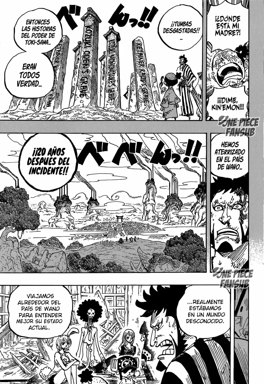 One Piece Capítulo 920 - Página 11 en español