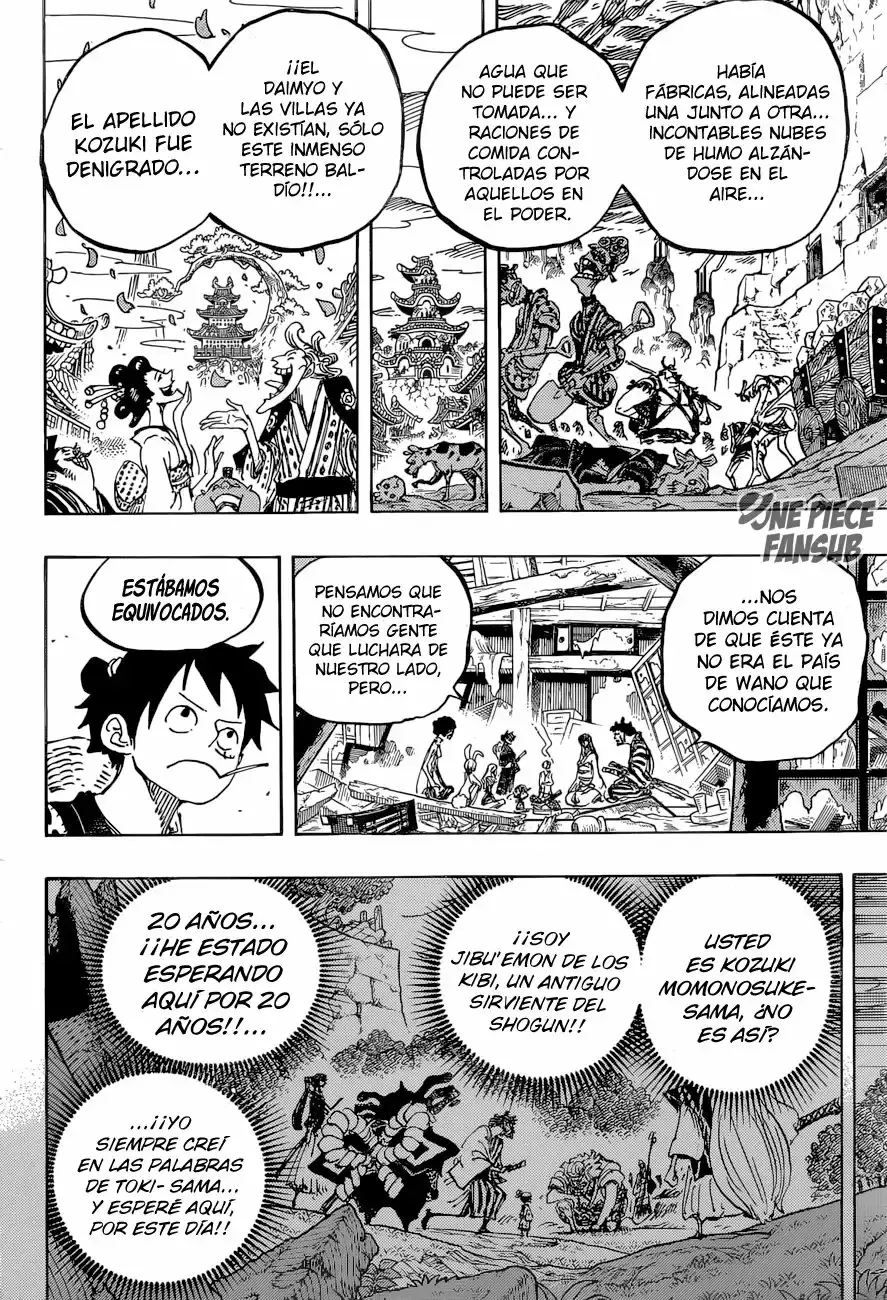 One Piece Capítulo 920 - Página 12 en español