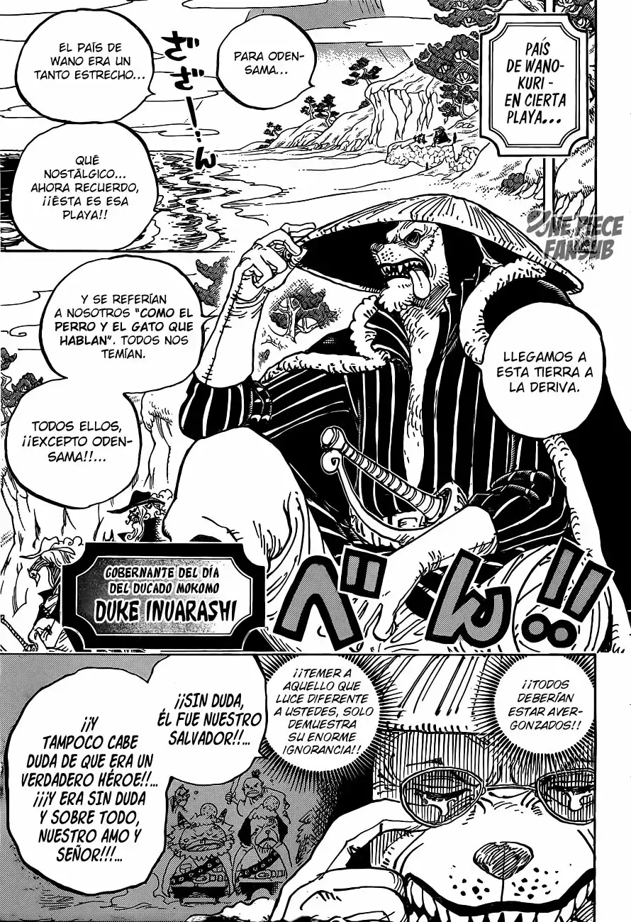 One Piece Capítulo 920 - Página 6 en español