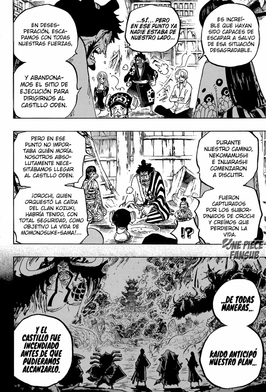 One Piece Capítulo 920 - Página 8 en español