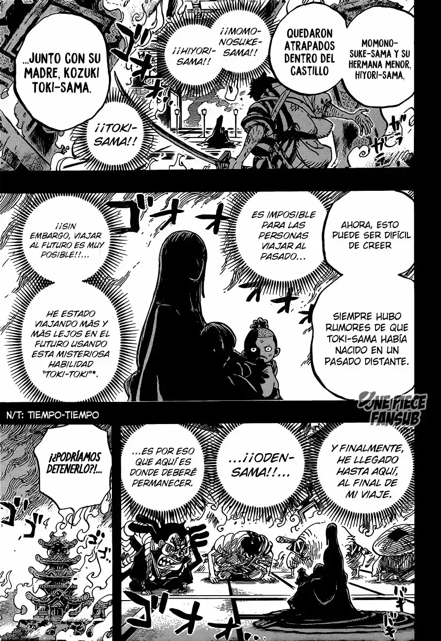 One Piece Capítulo 920 - Página 9 en español