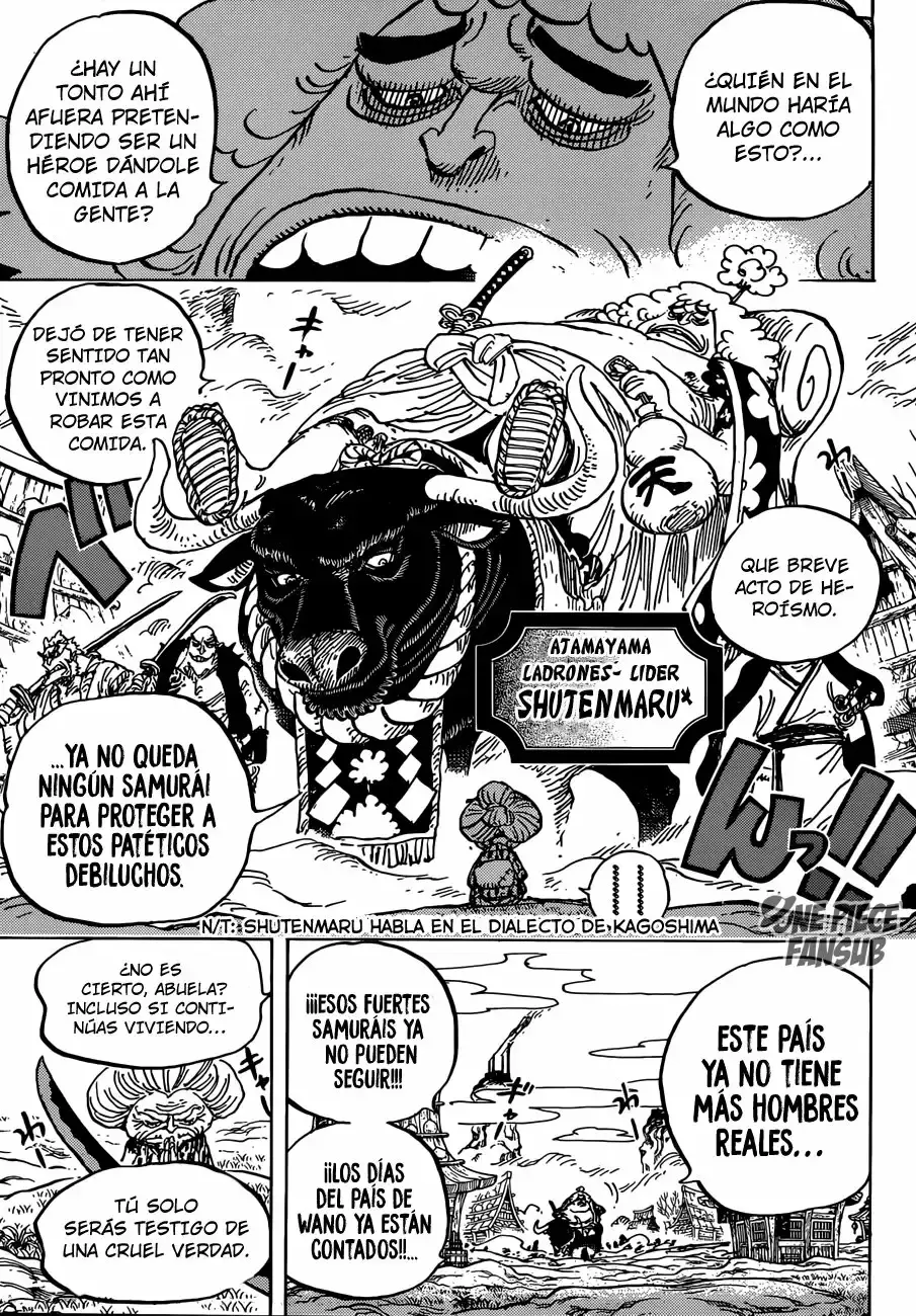 One Piece Capítulo 921 - Página 12 en español