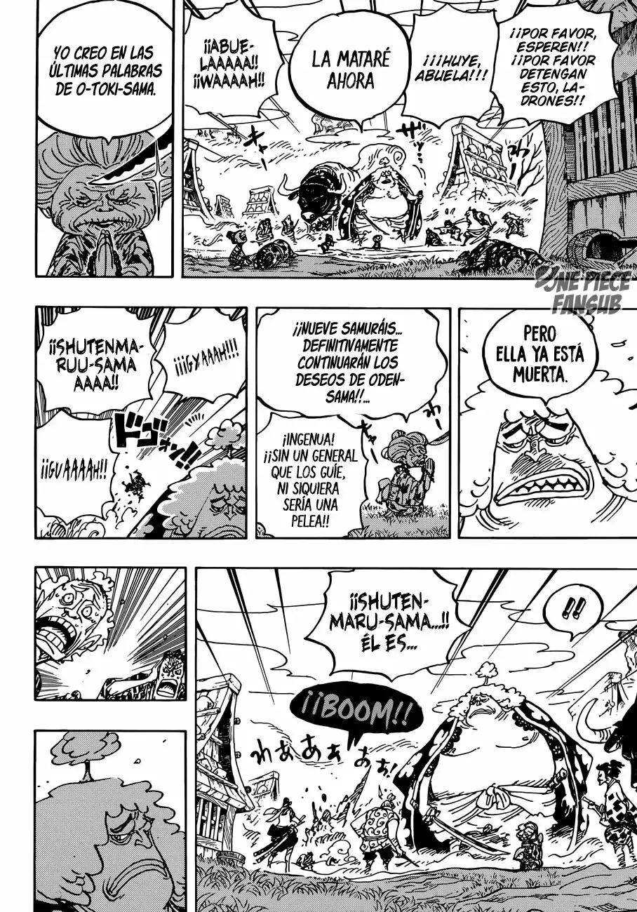 One Piece Capítulo 921 - Página 13 en español