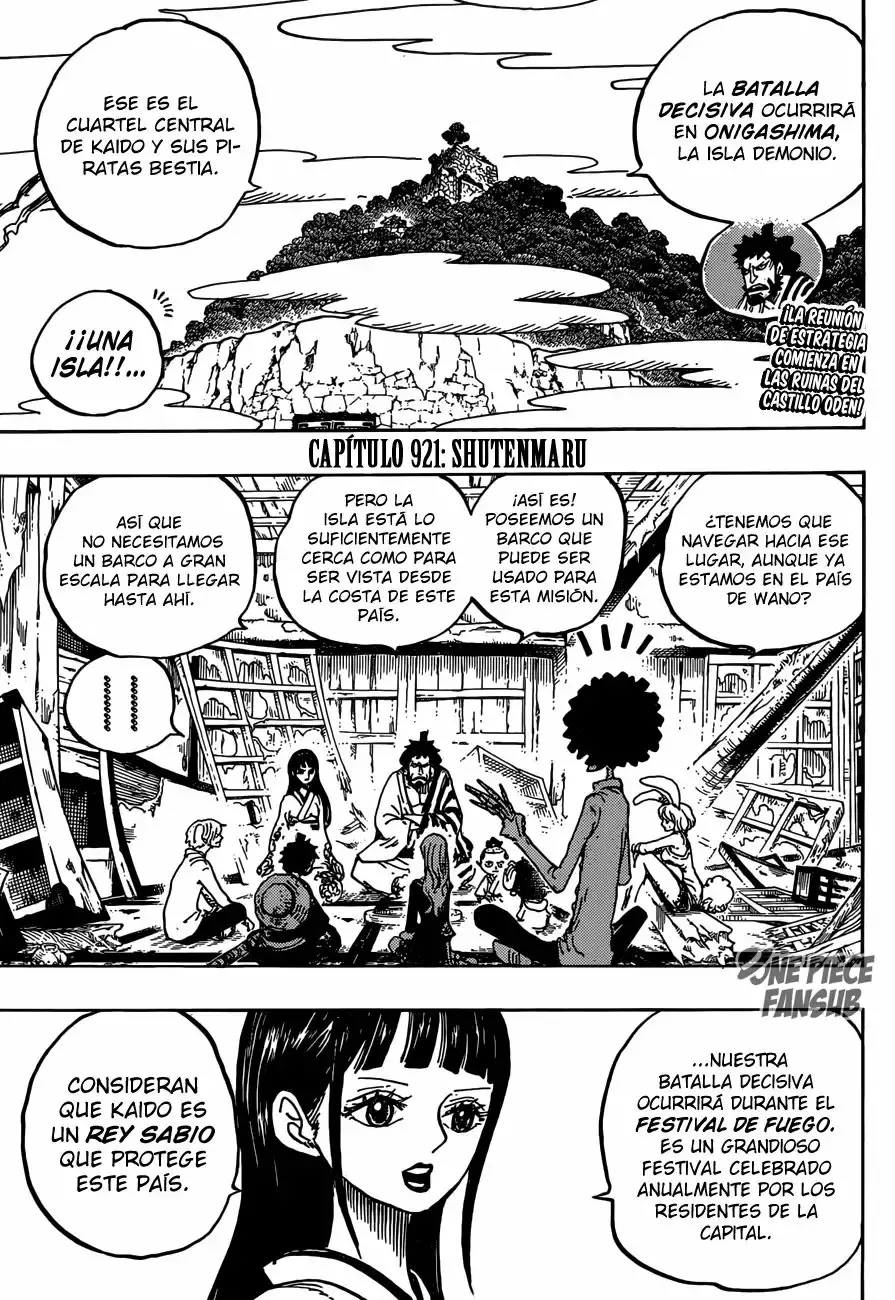 One Piece Capítulo 921 - Página 4 en español
