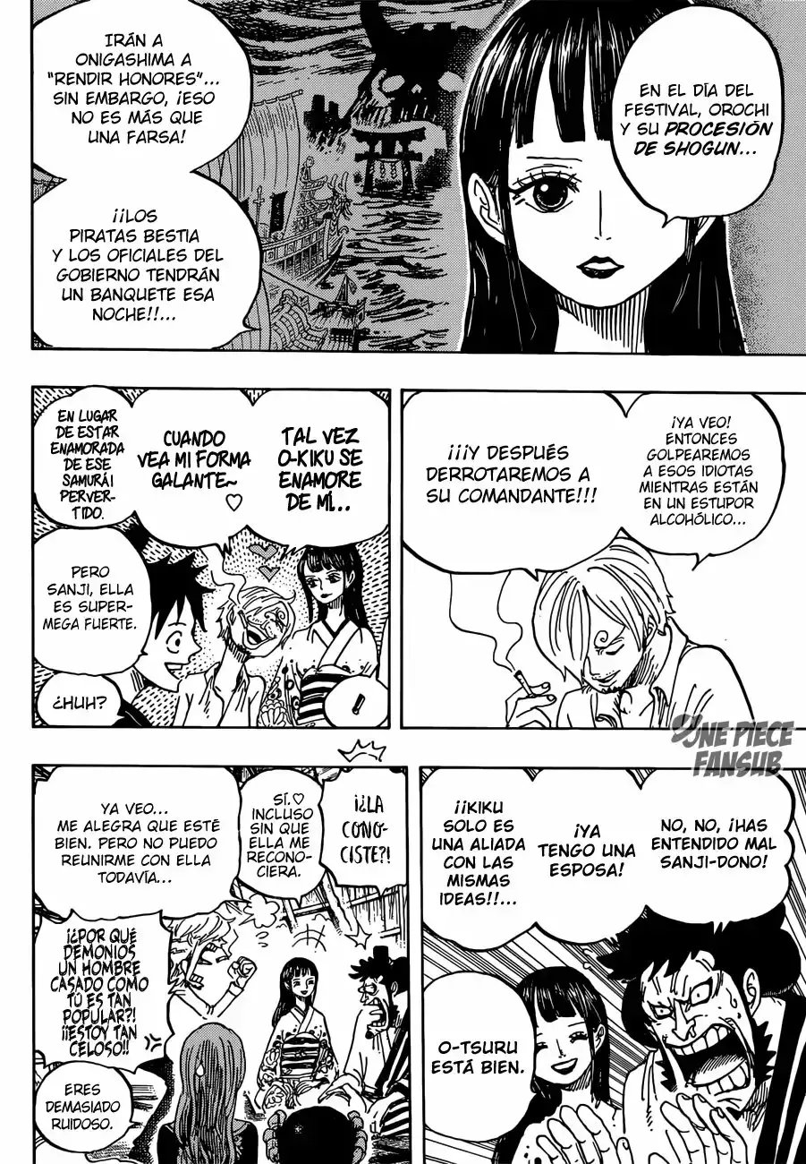 One Piece Capítulo 921 - Página 5 en español