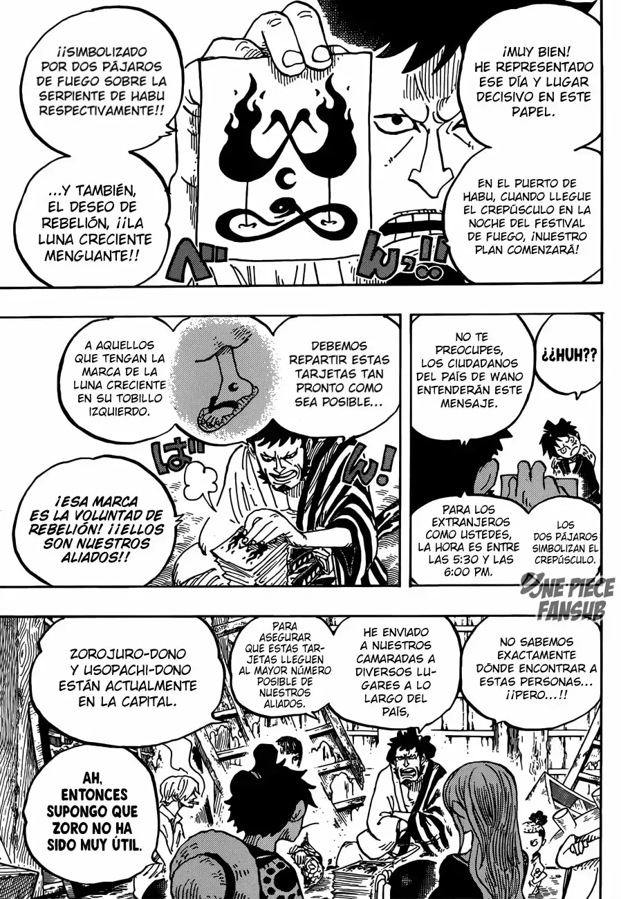 One Piece Capítulo 921 - Página 6 en español