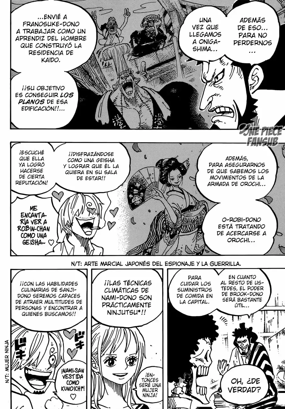 One Piece Capítulo 921 - Página 7 en español