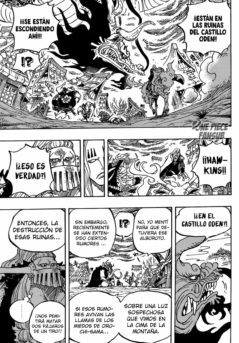 One Piece Capítulo 922 - Página 11 en español
