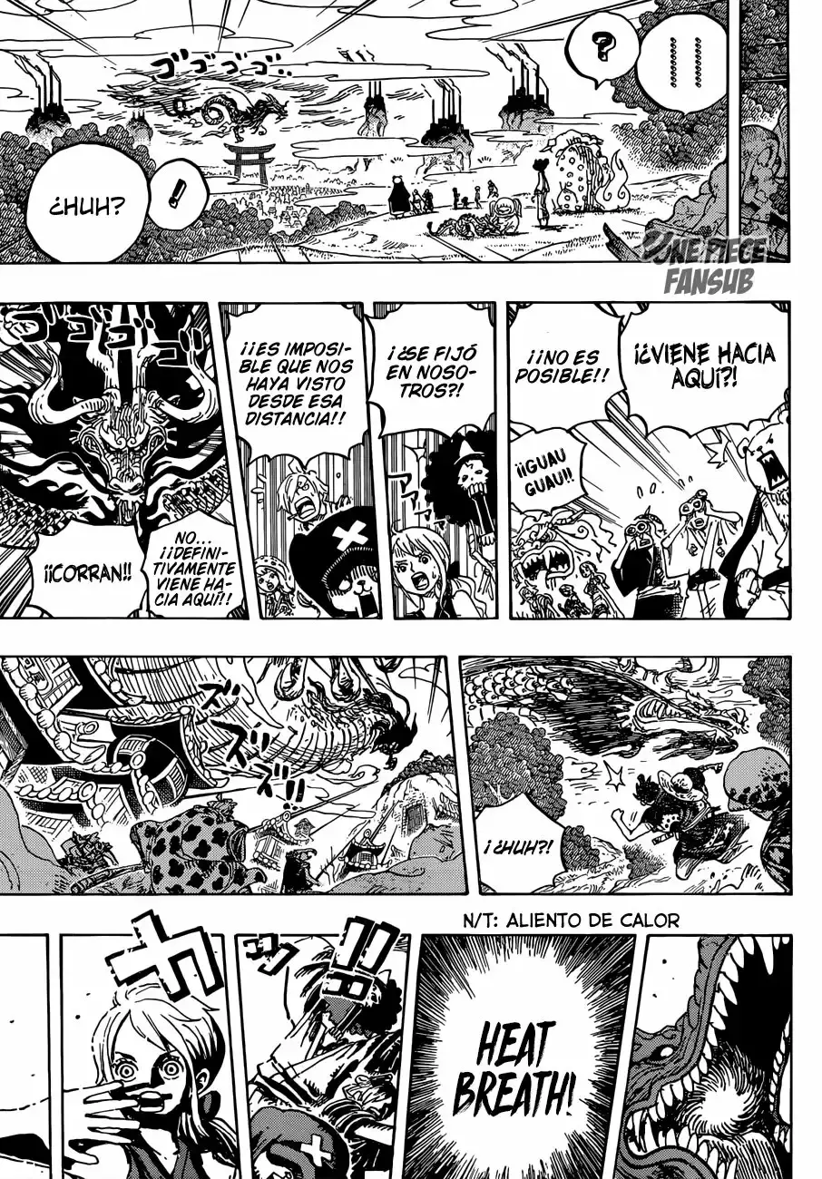 One Piece Capítulo 922 - Página 13 en español