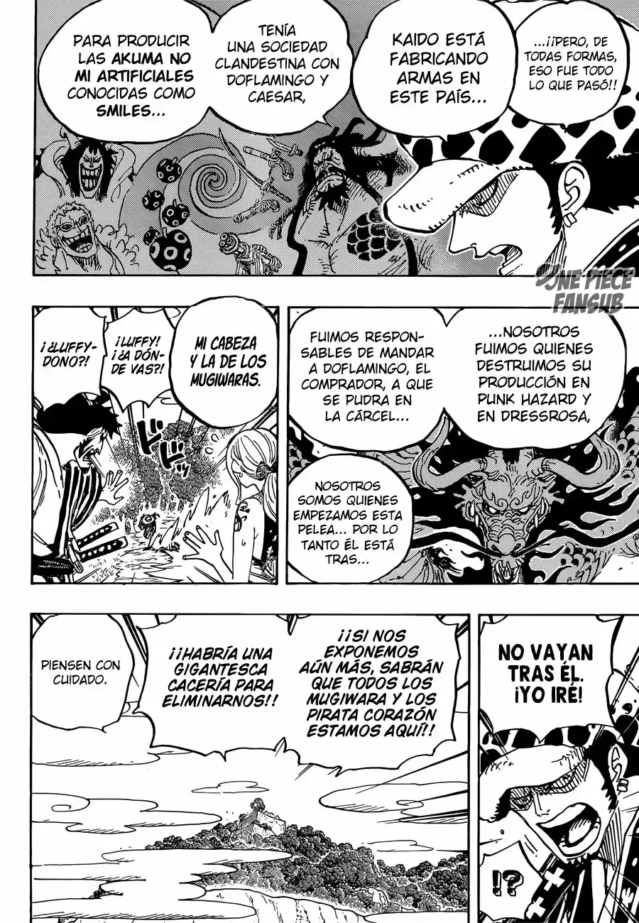 One Piece Capítulo 922 - Página 5 en español