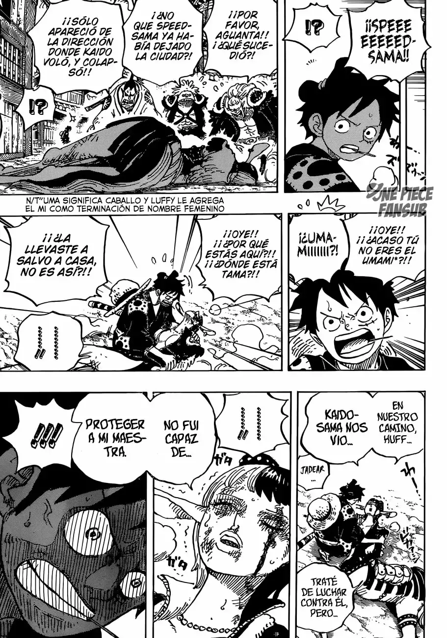 One Piece Capítulo 923 - Página 5 en español