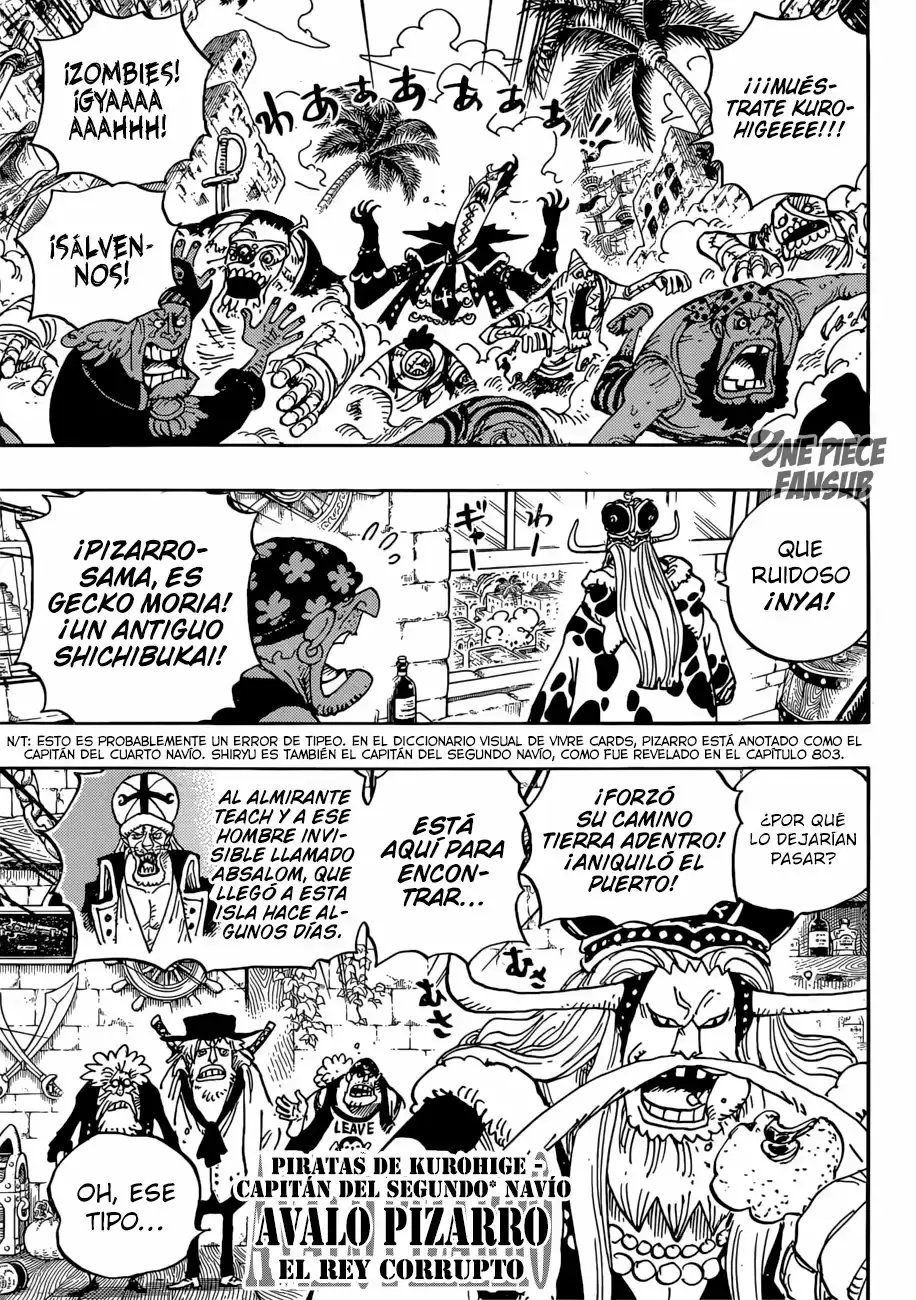One Piece Capítulo 925 - Página 6 en español