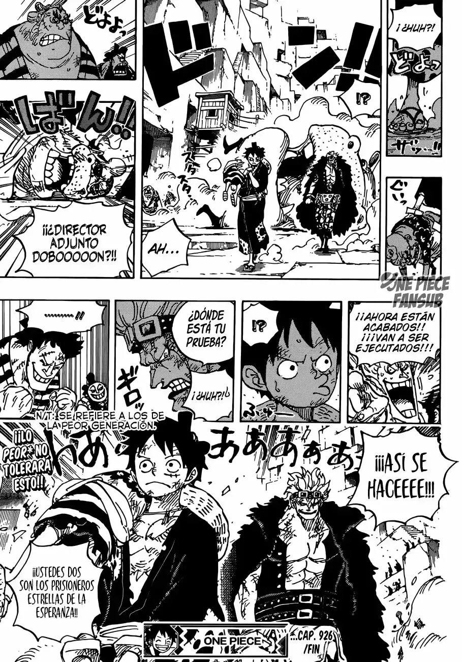 One Piece Capítulo 926 - Página 18 en español