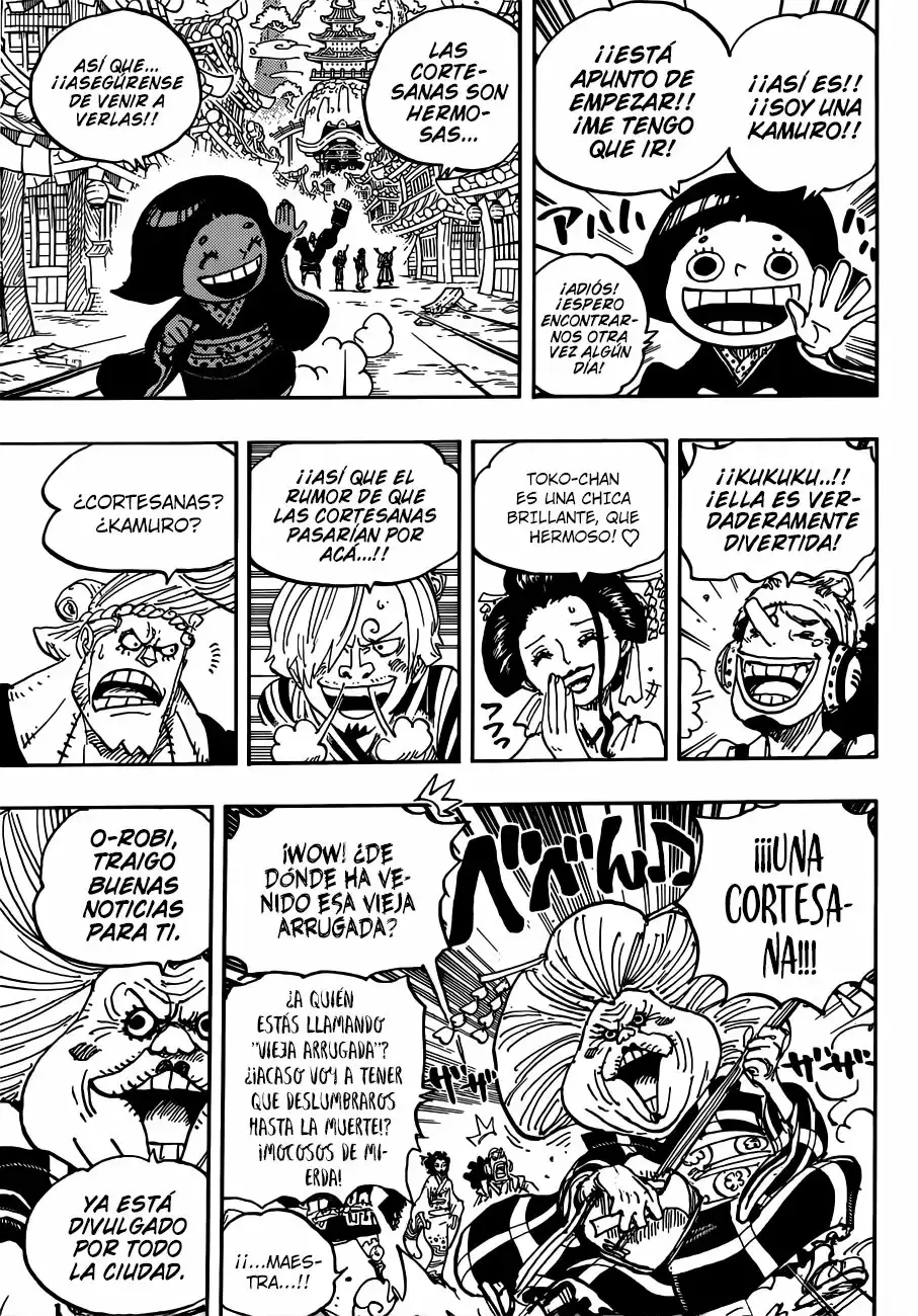 One Piece Capítulo 927 - Página 12 en español