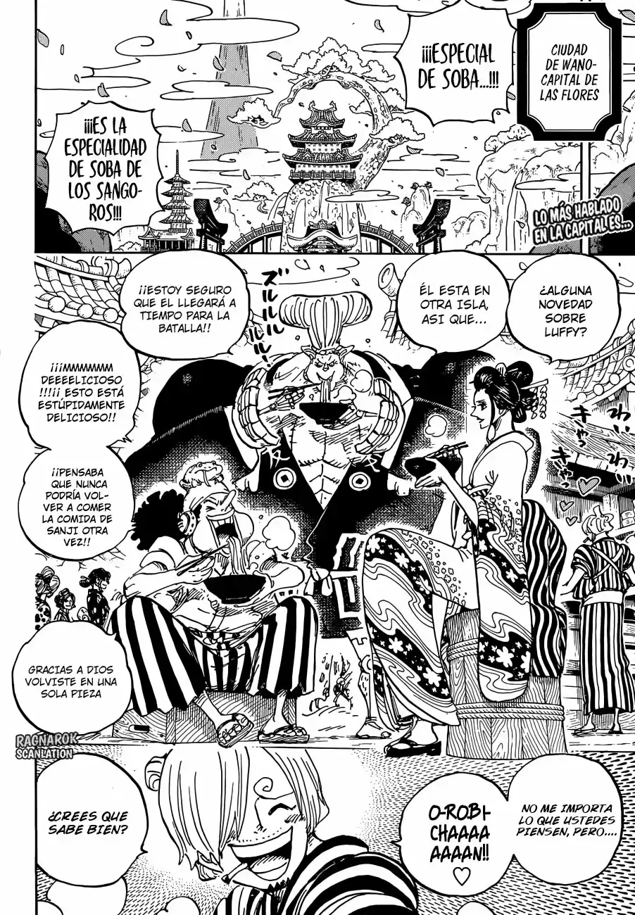 One Piece Capítulo 927 - Página 3 en español