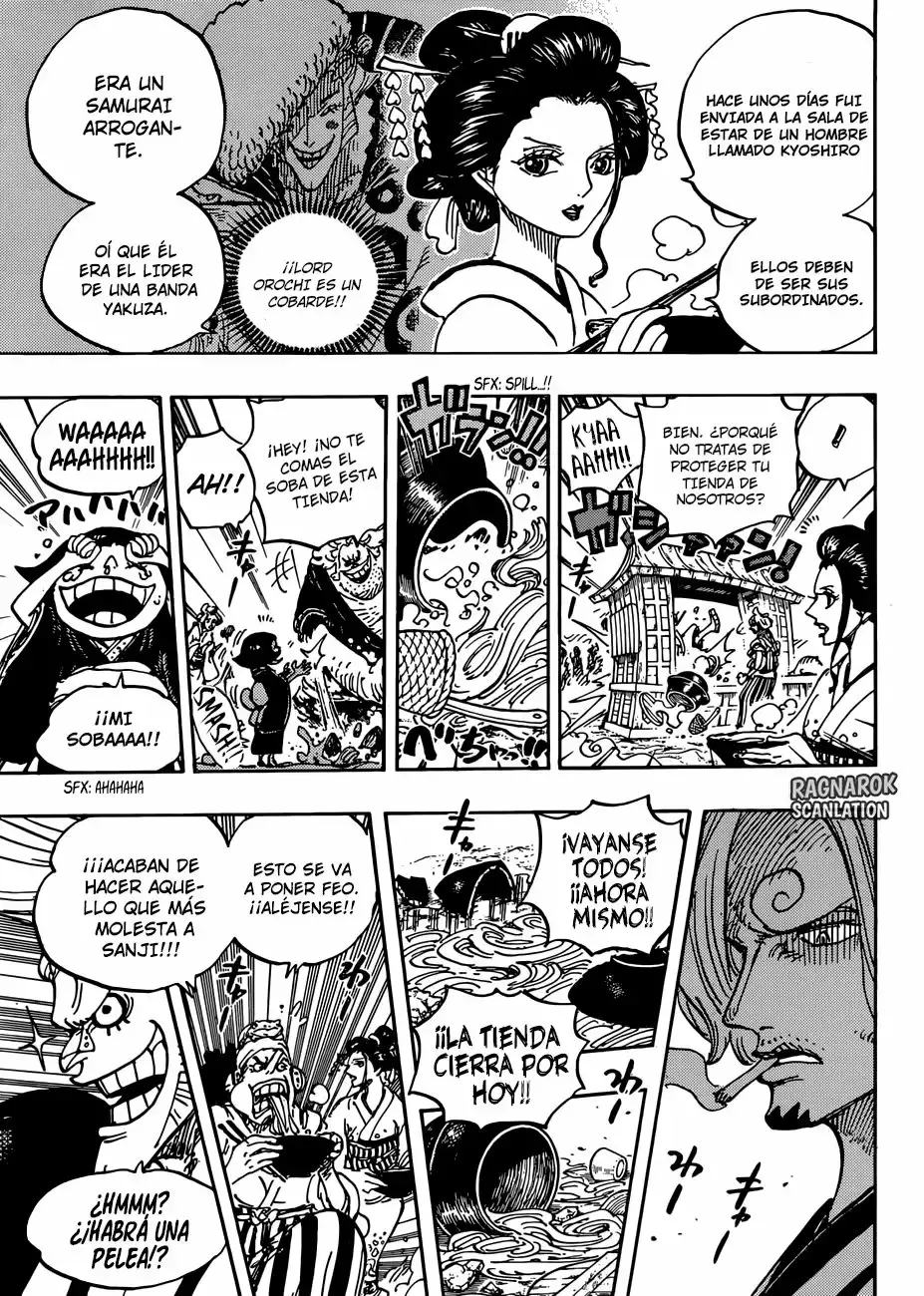One Piece Capítulo 927 - Página 6 en español