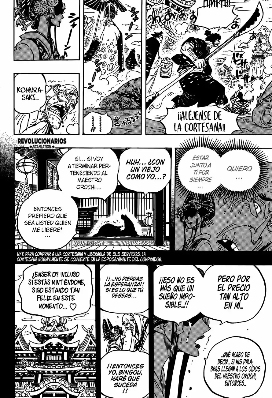 One Piece Capítulo 928 - Página 11 en español