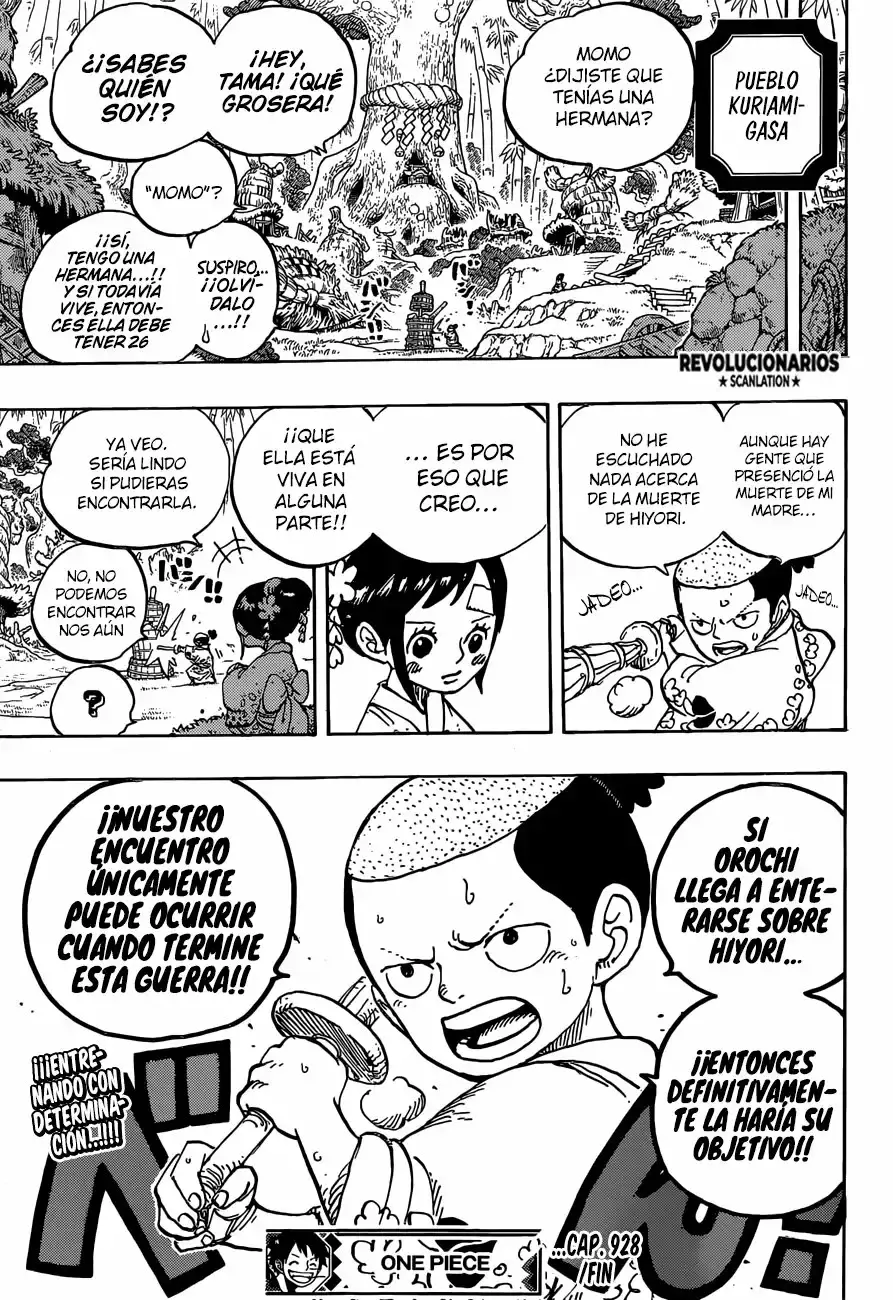 One Piece Capítulo 928 - Página 19 en español