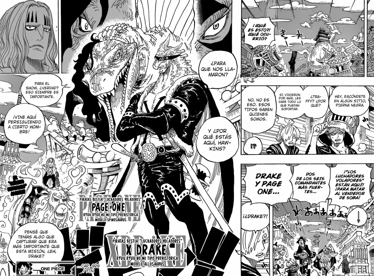 One Piece Capítulo 929 - Página 16 en español