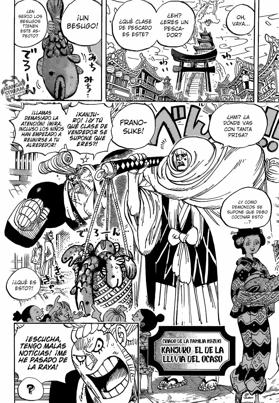One Piece Capítulo 929 - Página 6 en español