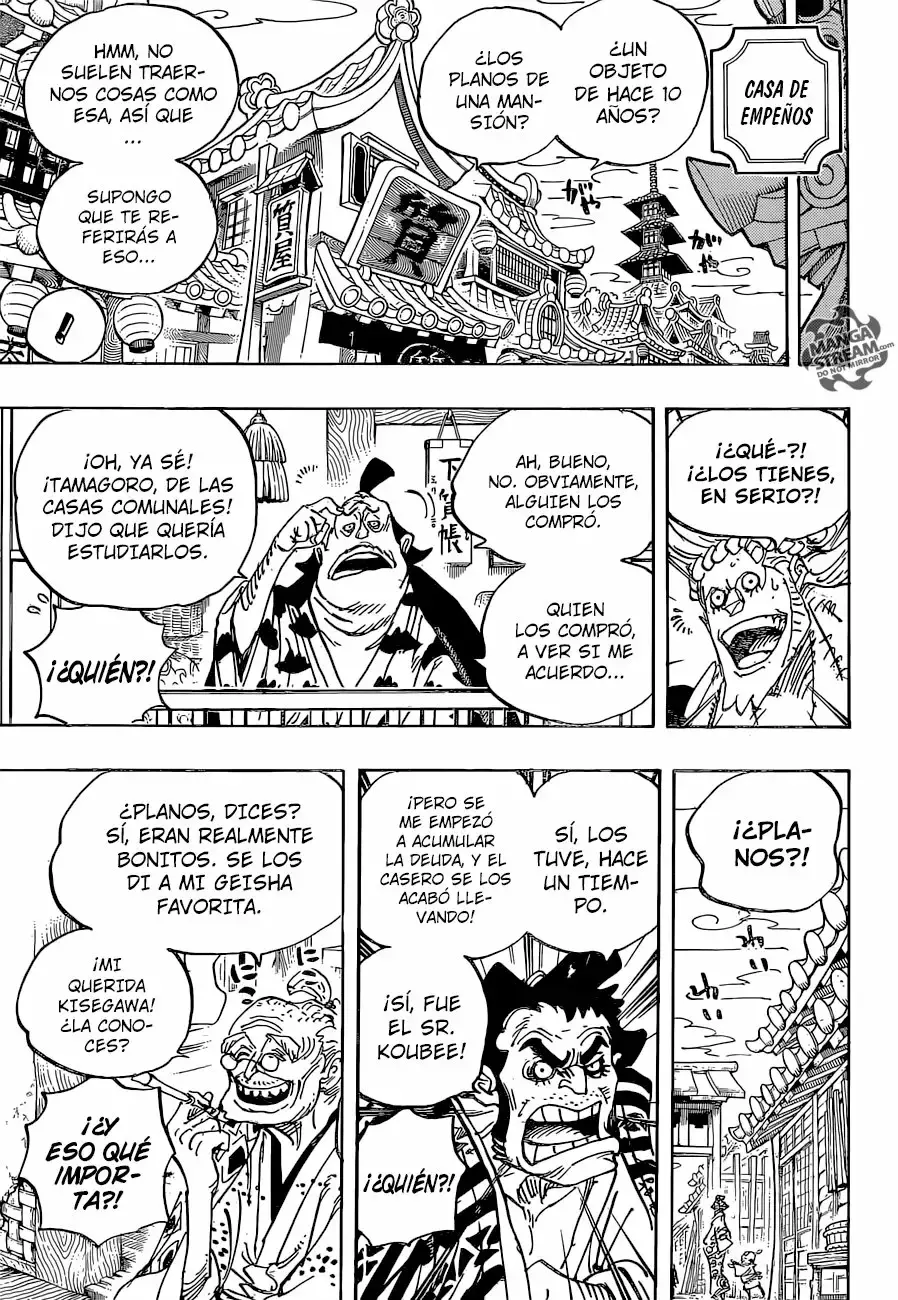 One Piece Capítulo 929 - Página 7 en español