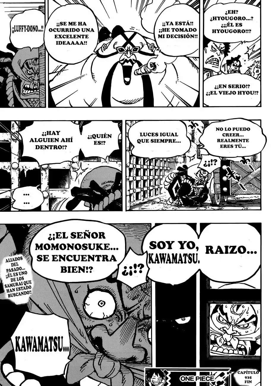 One Piece Capítulo 935 - Página 16 en español