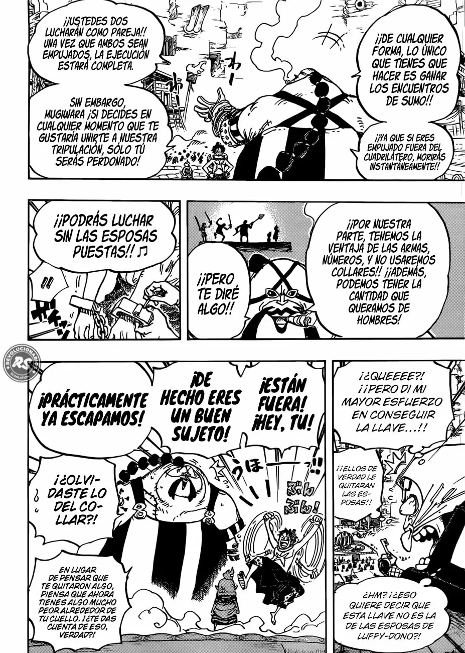 One Piece Capítulo 936 - Página 7 en español