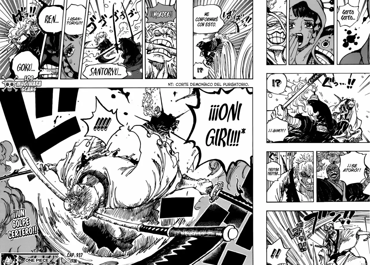 One Piece Capítulo 937 - Página 17 en español