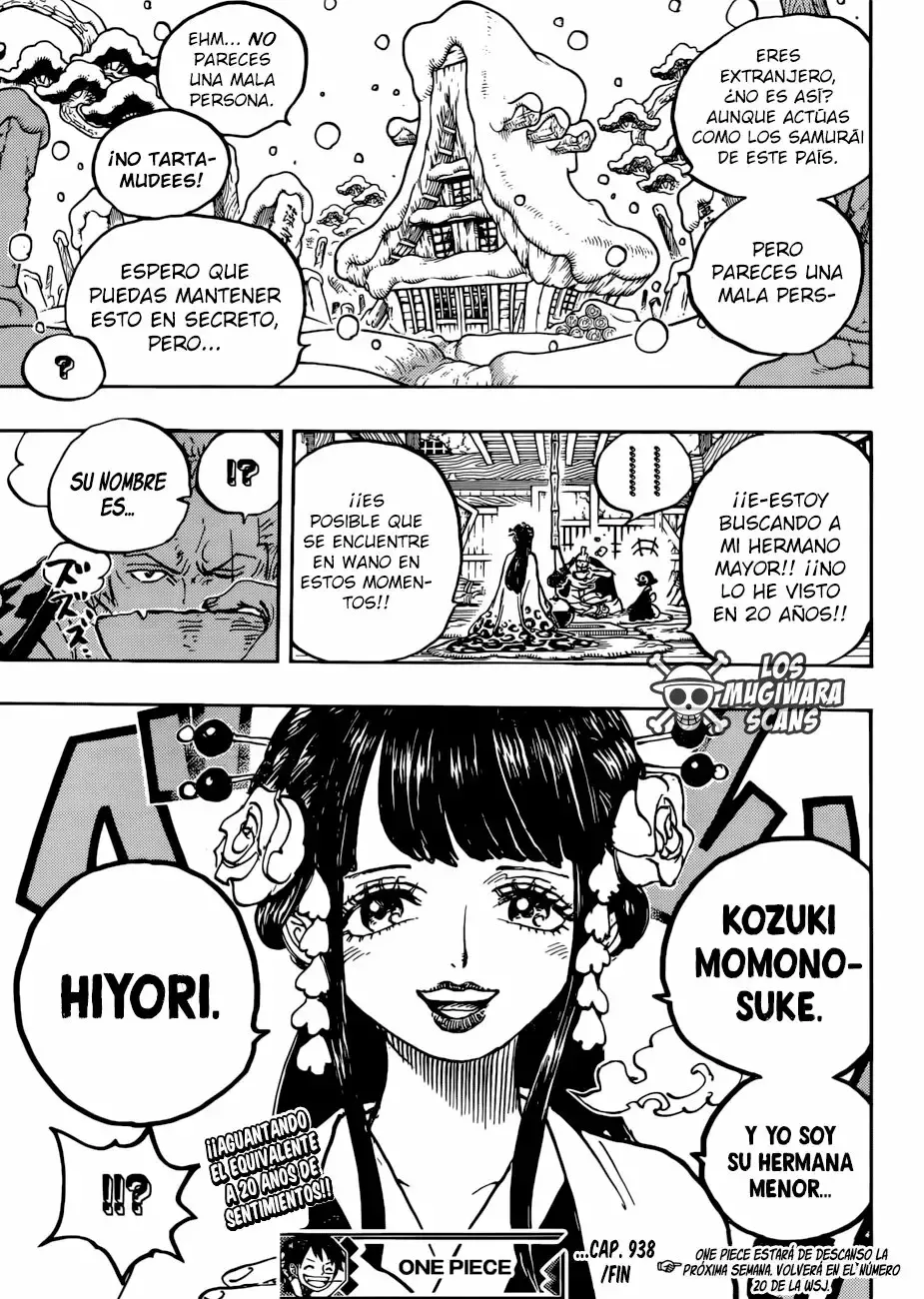 One Piece Capítulo 938 - Página 14 en español