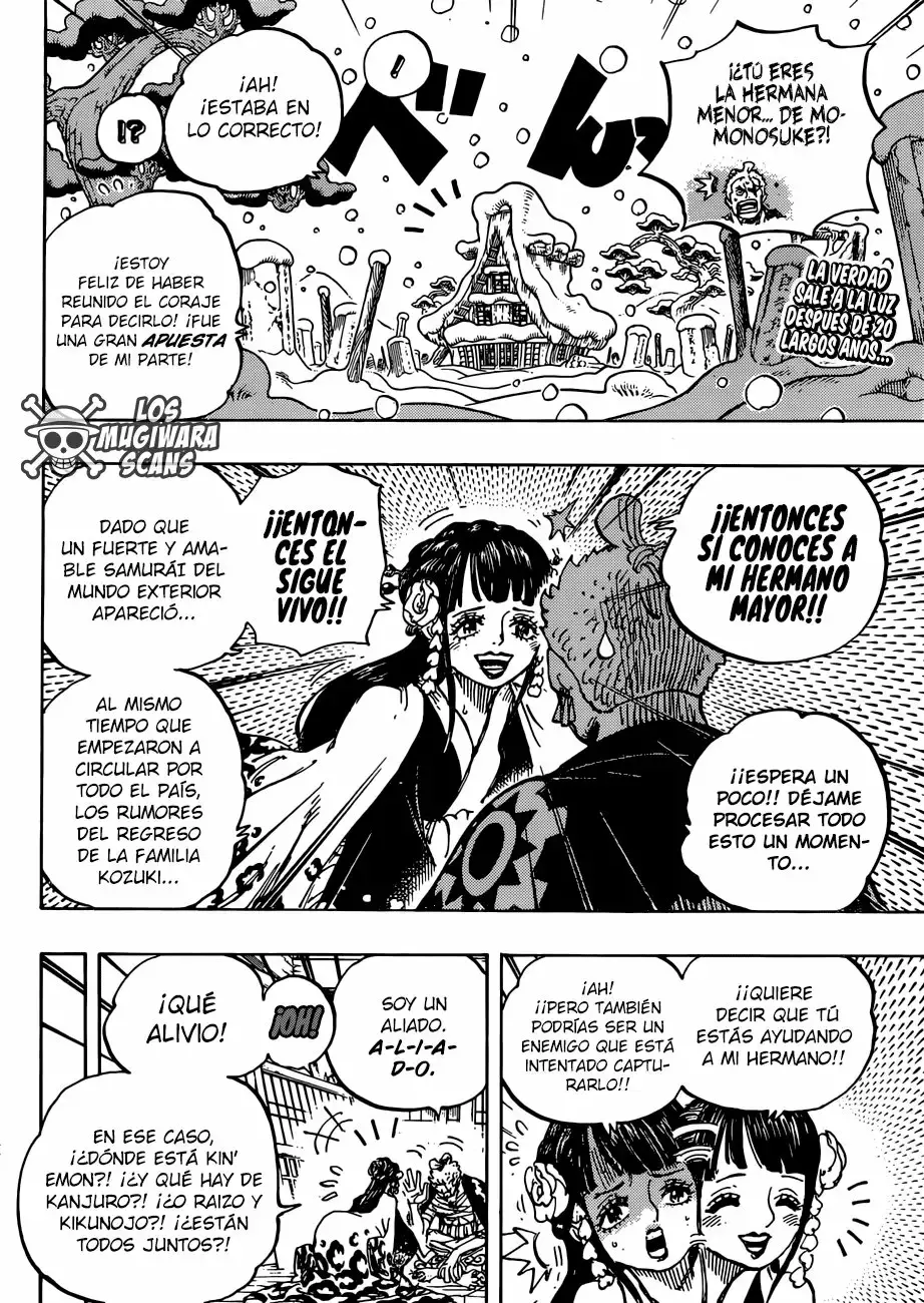 One Piece Capítulo 939 - Página 3 en español